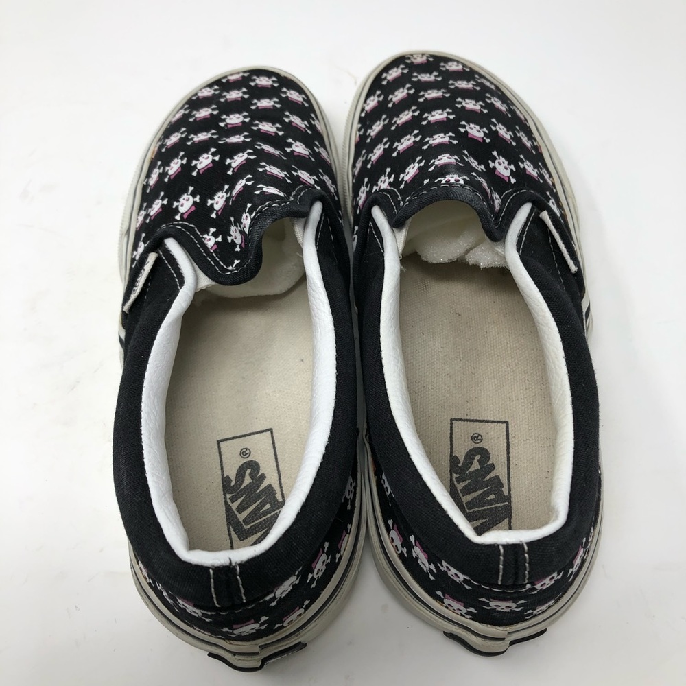 Vans l | Black and White Slip-on Pink skull pirate - Picture 6 of 8